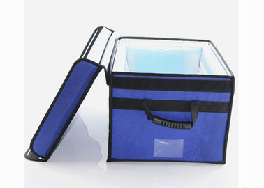 Scatola medica portatile del dispositivo di raffreddamento del frigorifero del dispositivo di raffreddamento Oxford del tessuto approvato di MSDS