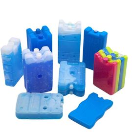 Pack blu del gel del ghiaccio dell'HDPE dei mattoni di plastica del dispositivo di raffreddamento per stoccaggio fresco