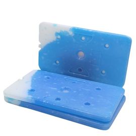 Mattone di plastica del dispositivo di raffreddamento del ghiaccio di bassa temperatura/impacchi freddi blu del congelatore