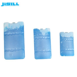 Pacchetti riutilizzabili di plastica del congelatore curvi HDPE per la dimensione dei dispositivi di raffreddamento 14.3*7.7*3.8cm