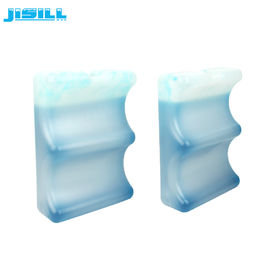 Forma di Wave dell'HDPE del commestibile che raffredda i grandi blocchetti del congelatore del latte materno per la borsa più fresca
