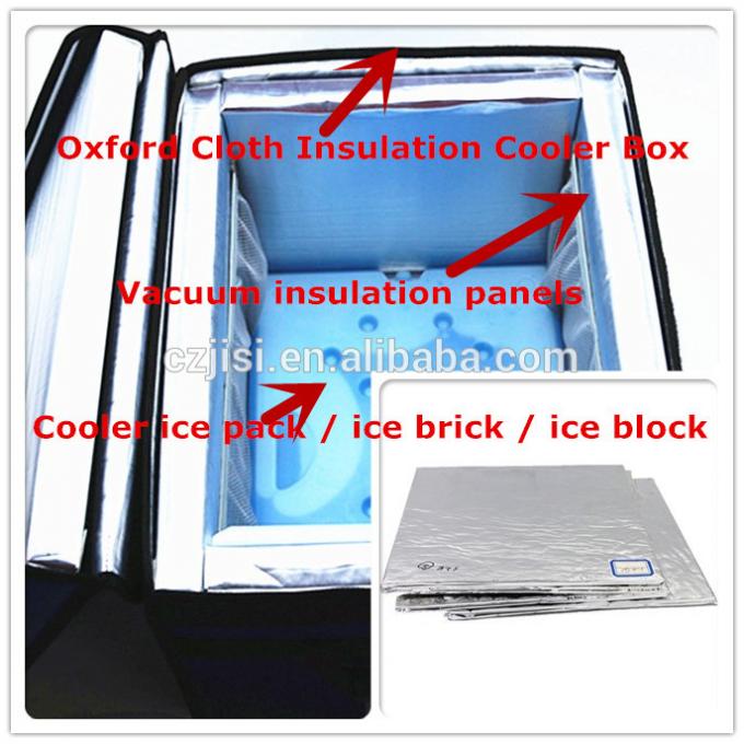 Pacchetto blu di plastica esile del dispositivo di raffreddamento del congelatore del ghiaccio del PE durevole riutilizzabile di alta qualità per la borsa dell'alimento