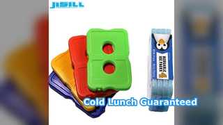 Gli impacchi di ghiaccio ultra sottili mantengono il cibo freddo