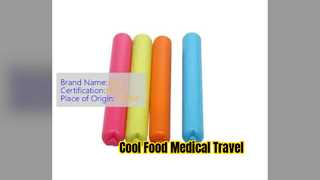 Confezione di ghiaccio per refrigerazione di carne per alimenti isolata riutilizzabile da 80 ml 0 ℃ 2-8 ℃, adatta per uso medico e per esterni