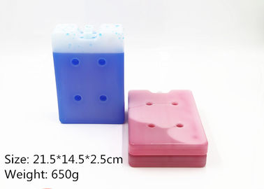 Colore personalizzabile frigorifero di ghiaccio mattone, gel riutilizzabile piatto freddo per gelato per alimenti surgelati