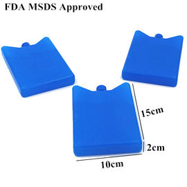 Mini confezioni di ghiaccio per il raffreddamento di cibi e bevande in scatole da pranzo Picnic e più polivalenti Portatili e riutilizzabili per campeggio Pesca e Mor