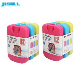 Mini confezioni di ghiaccio per bambini per la borsa da pranzo, confezioni di gel congelato rosso 12*7,8*2 cm