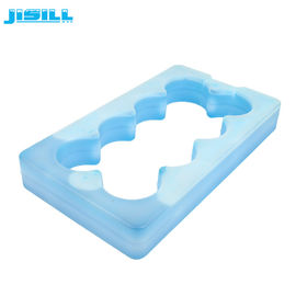 Mattoni su ordinazione del dispositivo di raffreddamento del ghiaccio del gel di forma speciale della materia plastica per freddo della bevanda