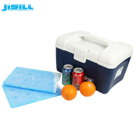 PCM blu liquido di raffreddamento piatto HDPE grandi confezioni di ghiaccio non tossiche - 25 gradi per alimenti congelati