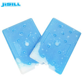PCM blu liquido di raffreddamento piatto HDPE grandi confezioni di ghiaccio non tossiche - 25 gradi per alimenti congelati