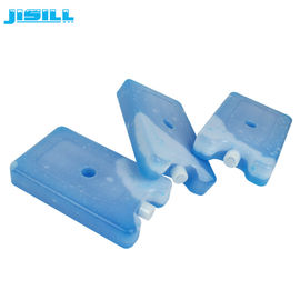 bianco trasparente del pack di plastica del fan dell'HDPE del commestibile 400g con liquido blu