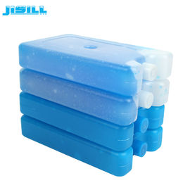 bianco trasparente del pack di plastica del fan dell'HDPE del commestibile 400g con liquido blu