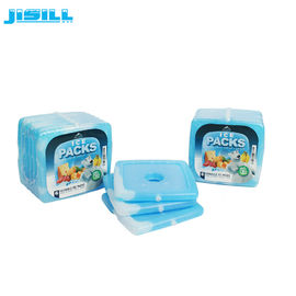 Pacchi di ghiaccio rigidi in plastica per pranzo di qualità alimentare materiale esterno in HDPE con cartone per alimenti surgelati