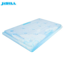 Ghiaccio riutilizzabile blu di plastica dell'HDPE blocco il peso 3500g per alimento congelato