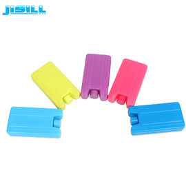 Colorato Mini Ice Packs personalizzati PCM Gel per lo stoccaggio di gelato Con imballaggio in cartone per alimenti surgelati