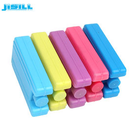 Colorato Mini Ice Packs personalizzati PCM Gel per lo stoccaggio di gelato Con imballaggio in cartone per alimenti surgelati