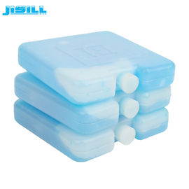 HDPE alimentare + SAP Mini Ice Packs Blocco di ghiaccio / Gel di ghiaccio all'interno Liquido 10*10*2cm Per alimenti congelati