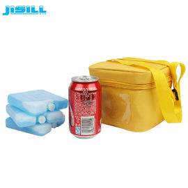 HDPE alimentare + SAP Mini Ice Packs Blocco di ghiaccio / Gel di ghiaccio all'interno Liquido 10*10*2cm Per alimenti congelati