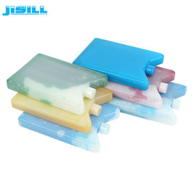 I pack di plastica ghiacciano il mattone e la borsa per il ghiaccio con il gel del ghiaccio dentro il pack colorized materiale dell'HDPE per il contenitore di pranzo dei bambini e di latta