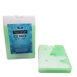 Impacchi di ghiaccio riutilizzabili per alimenti / PE 1000 ml di grande capacità Colori blu