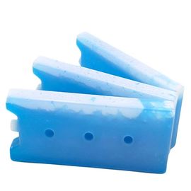 Elementi refrigeranti di plastica del mattone del dispositivo di raffreddamento del ghiaccio dell'HDPE con materiali a cambiamento di fase su ordinazione