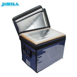 Contenitore mobile di congelatore dell'isolamento di vuoto, dimensione interna portatile della scatola 30*30*30cm del dispositivo di raffreddamento