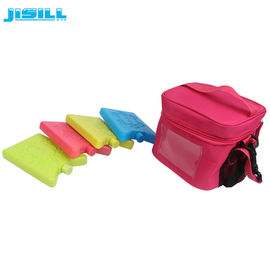 Piccoli impacchi di ghiaccio in plastica riutilizzabili non tossici per borse per il pranzo e borsa termica per il ghiaccio