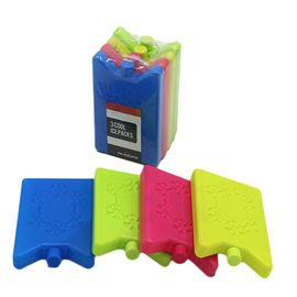 Prodotto alimentare in HDPE Plastica 15*10*2 CM Mini Ice Packs Freezer Packs Certificato FDA SGS per alimenti surgelati