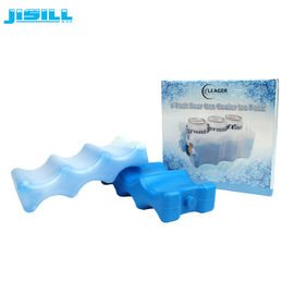 Il ghiaccio del congelatore dell'imballaggio della pellicola termoretraibile blocca la plastica dura con il gel formulato speciale